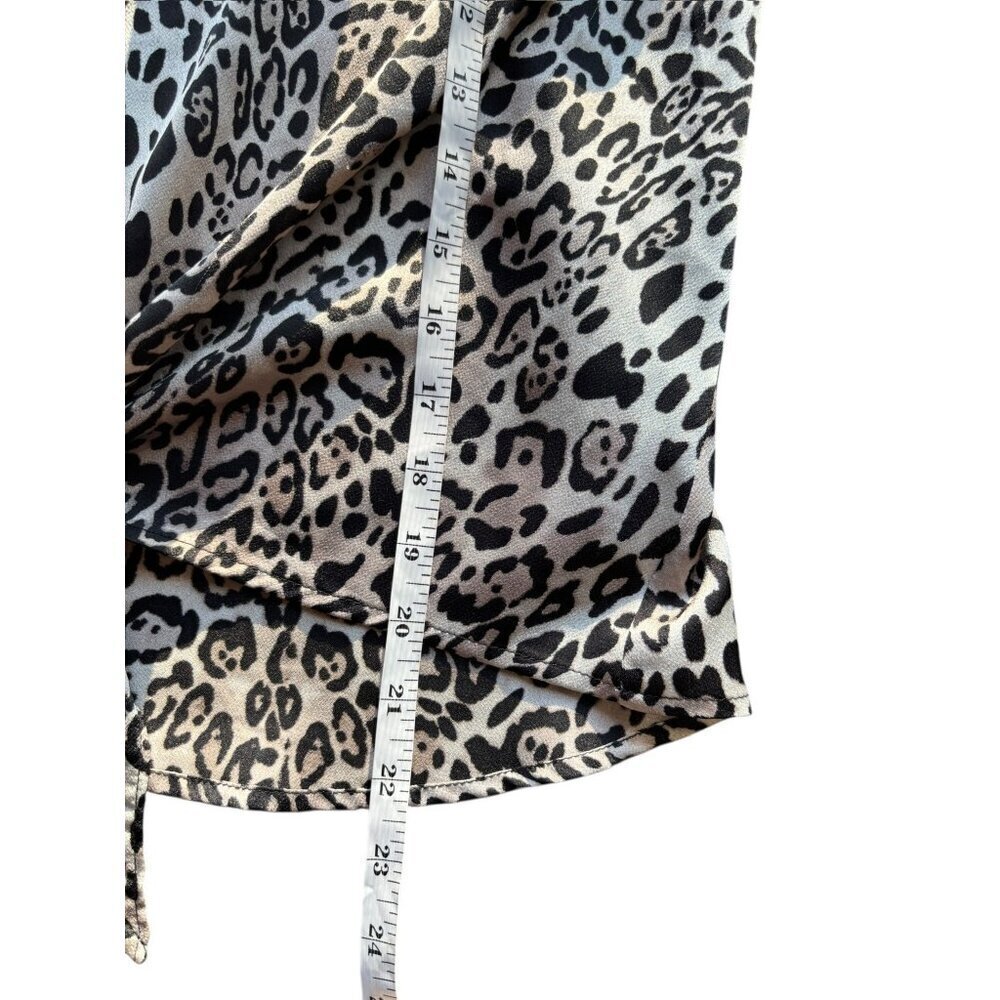 Blu Pepper Women's Animal Print Sleeveless Top - Picture 6 of 7